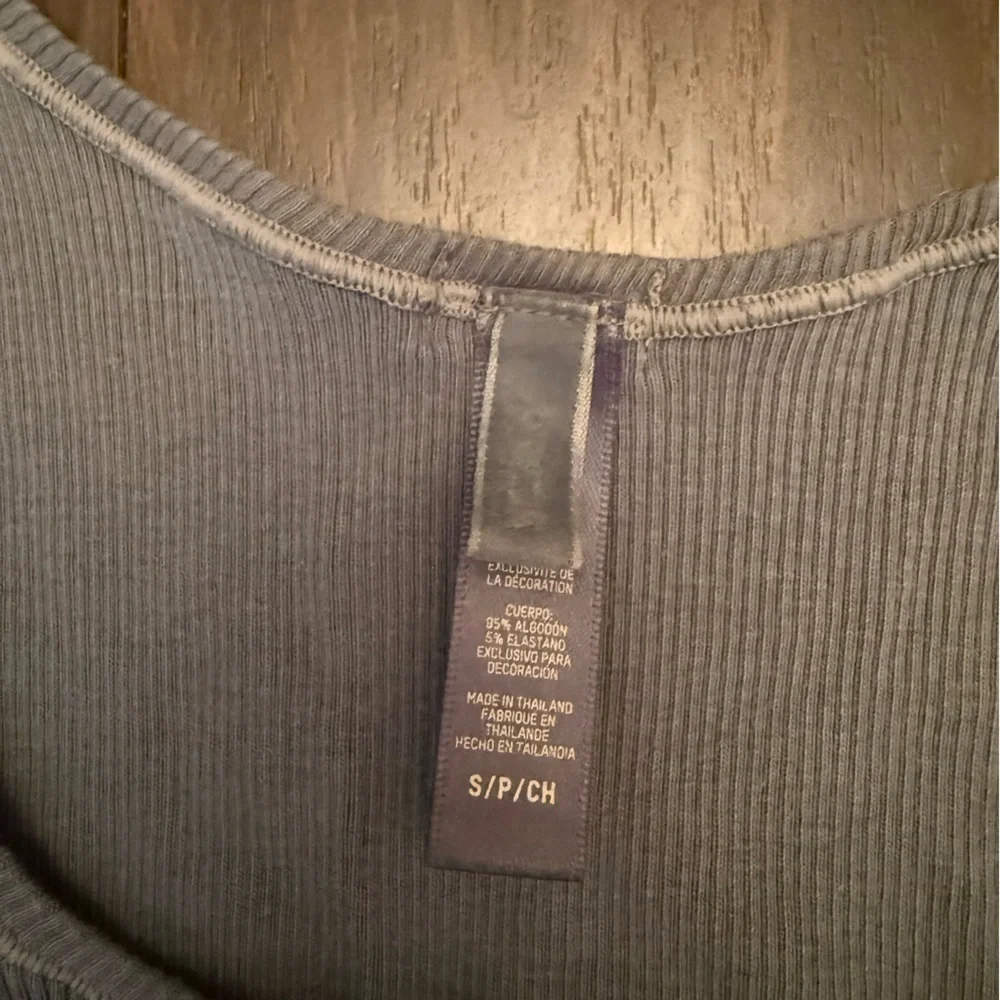 Skims Cotton Ribbed Tank, Kyanite - Picture 2 of 5